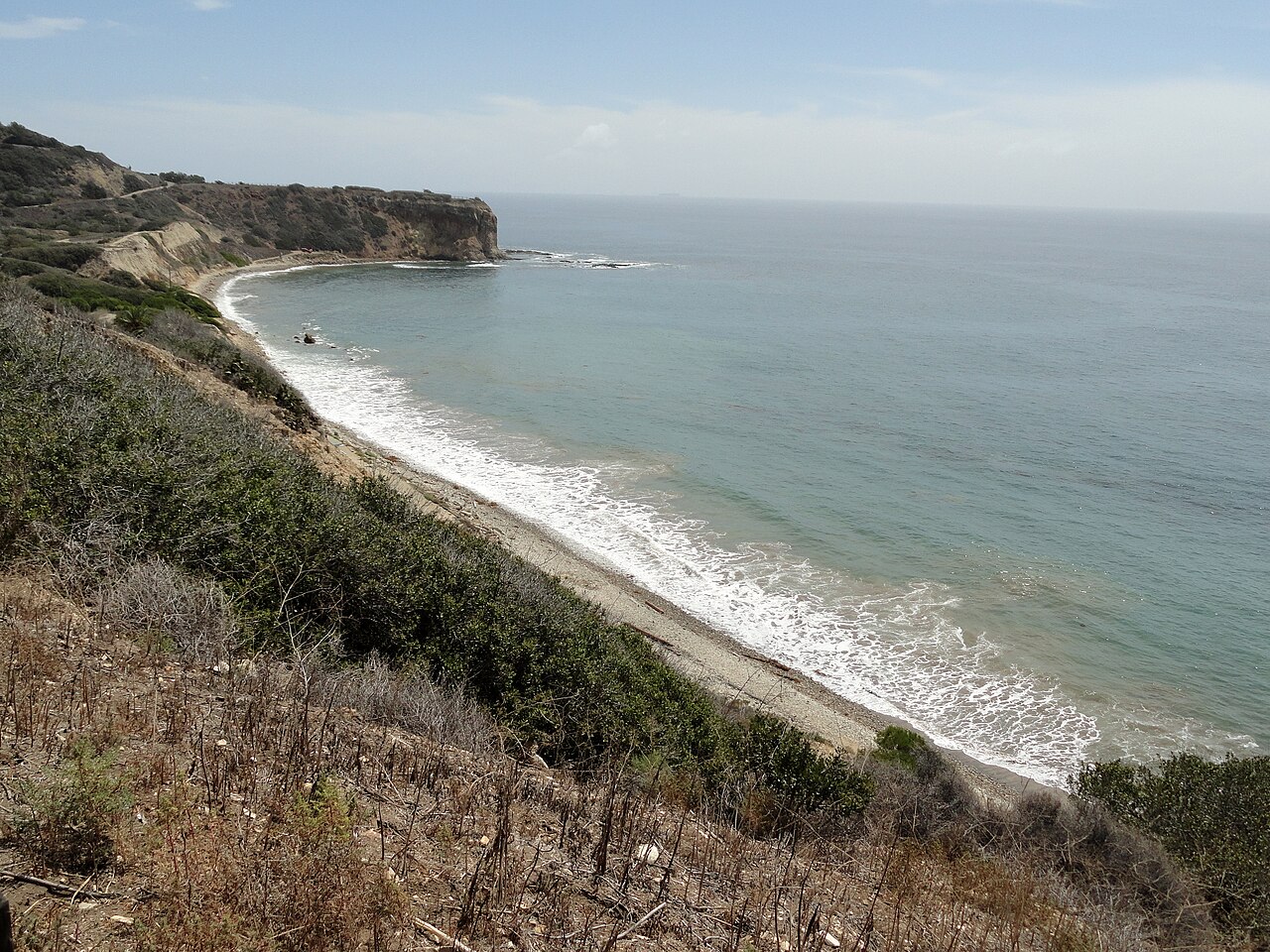 Bluff picnic area at Abalone Cove Shoreline Park in Rancho Palos Verdes