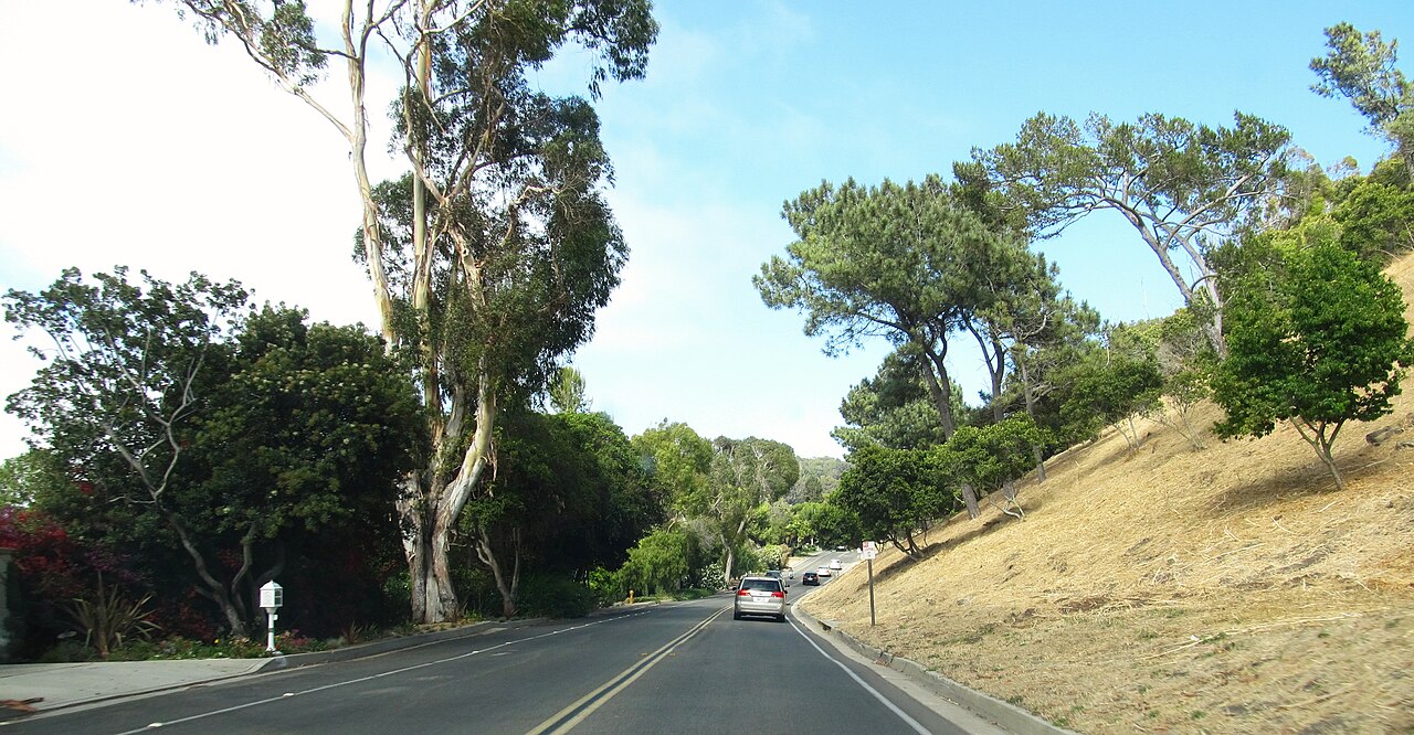 Rocky cove below the bluffs in Palos Verdes Estates